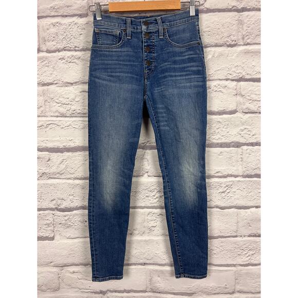 Lucky Brand Womens 4/27 Bridgette Boho Western Y2K High Rise Button Fly Jeans - Picture 3 of 12